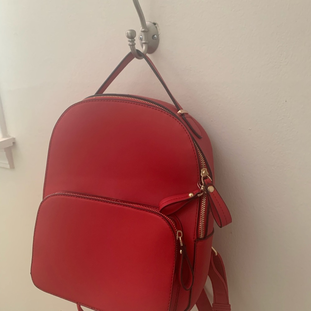 Red backpack/purse!! - Picture 2 of 4